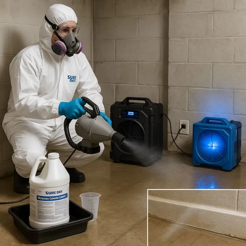 Sanitization and Odor Removal process in Lake Mack-Forest Hills, FL