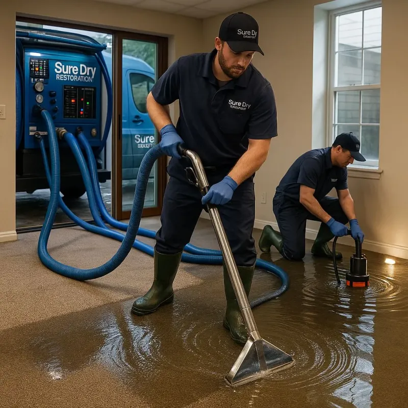 Water Extraction and Removal process in Lake Mack-Forest Hills, FL
